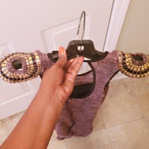 Apple bottom sweater dress